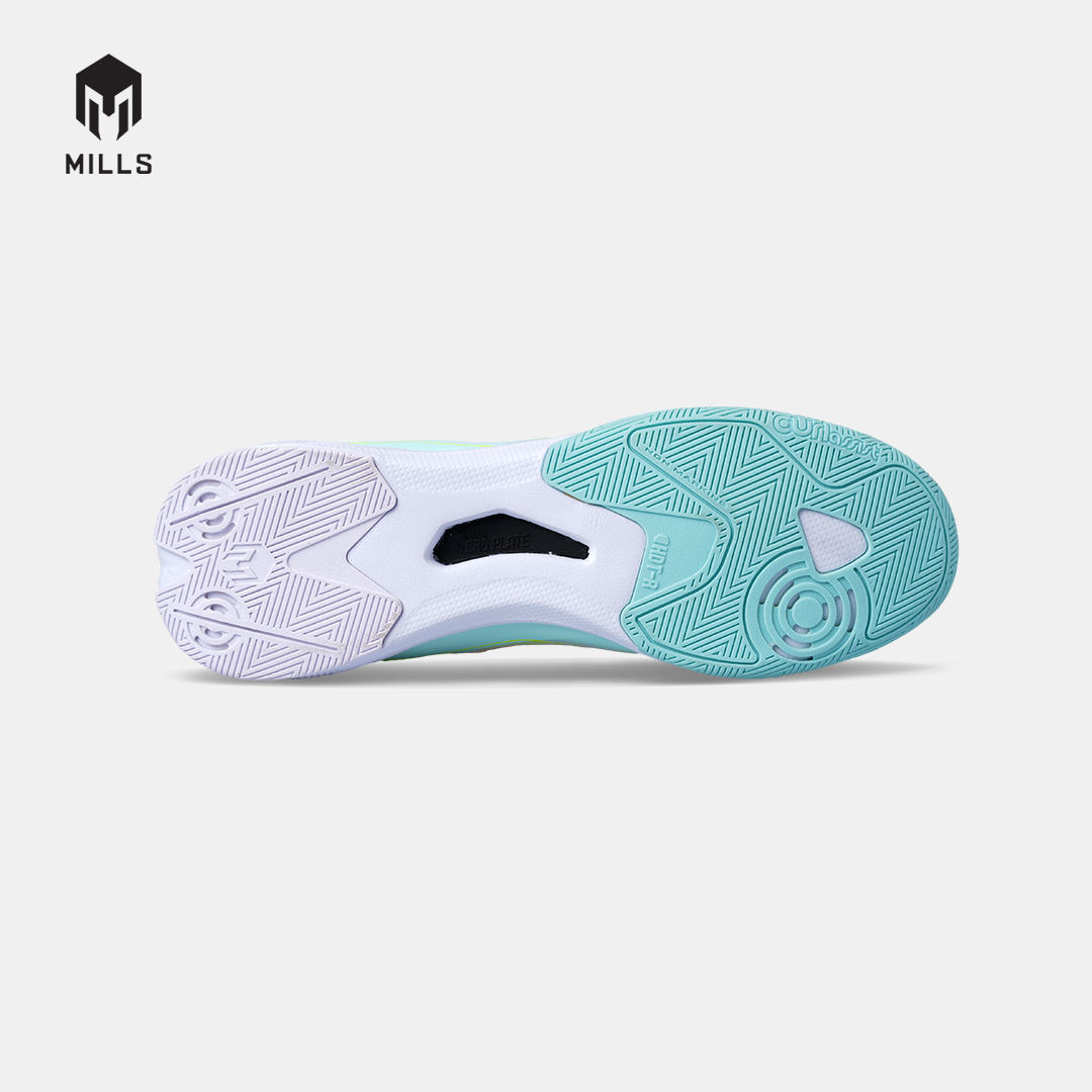 MILLS SEPATU FUTSAL XYCLOPS SPEEDFREAK M2.1 MATCH IN MISTY.TEAL/FRESH.ORANGE/LASER.LIME 9408303