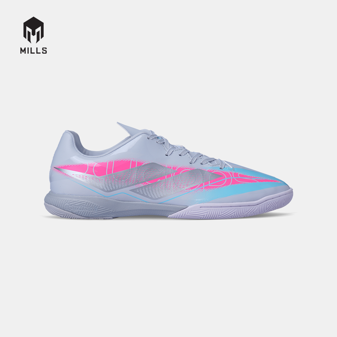 MILLS SEPATU FUTSAL XYCLOPS SPEEDFREAK M2.1 MATCH IN LITE.GREY/HOT.PINK/SILVER 9408304