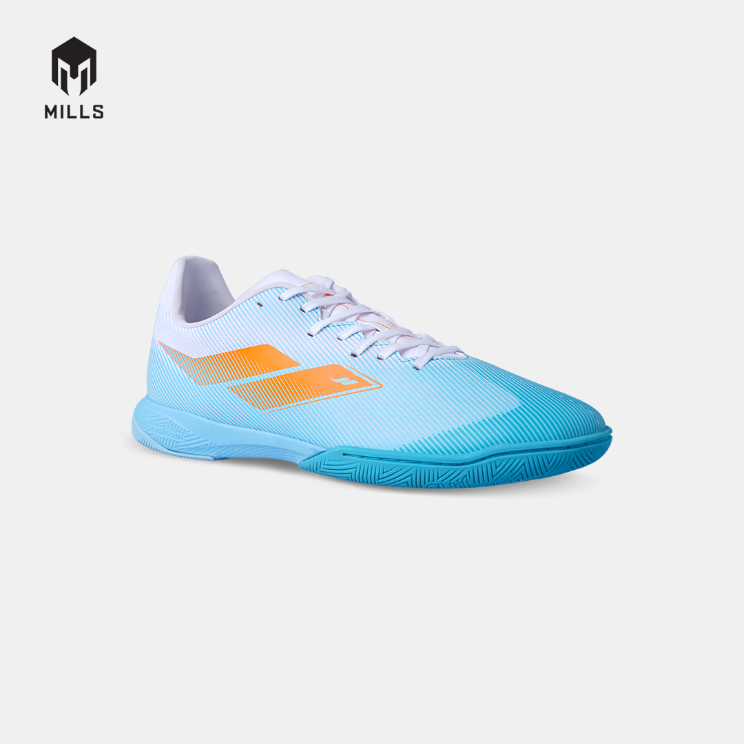 MILLS SEPATU FUTSAL XYCLOPS NITROACE M1.2 MATCH IN WHITE/AQUA.BLUE/JAVA.CYAN 9408501