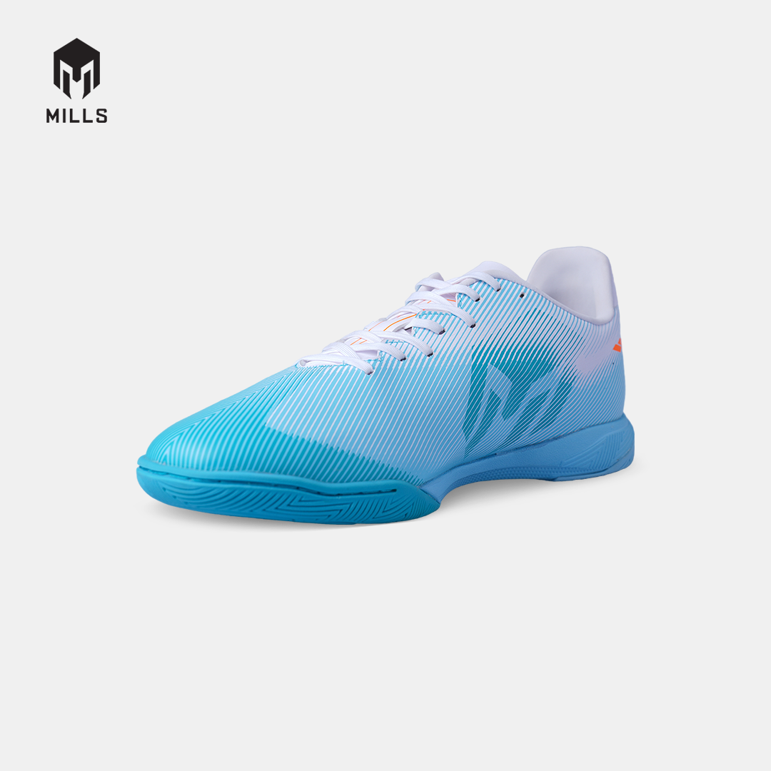 MILLS SEPATU FUTSAL XYCLOPS NITROACE M1.2 MATCH IN WHITE/AQUA.BLUE/JAVA.CYAN 9408501