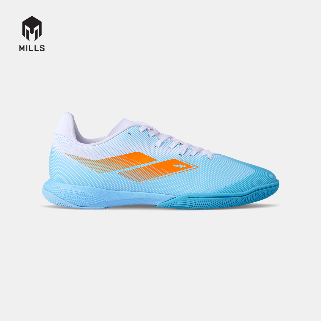 MILLS SEPATU FUTSAL XYCLOPS NITROACE M1.2 MATCH IN WHITE/AQUA.BLUE/JAVA.CYAN 9408501