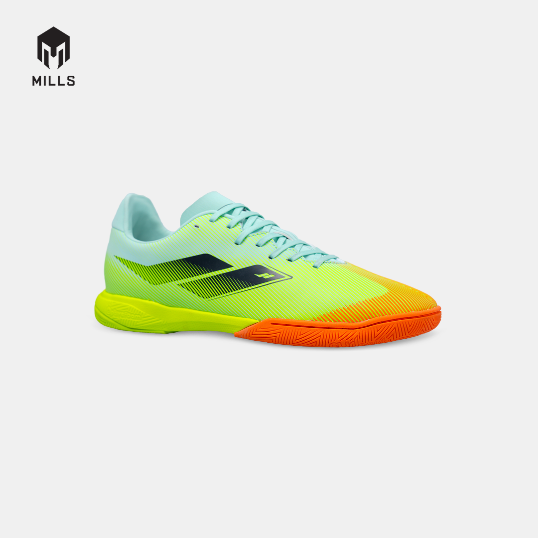 MILLS SEPATU FUTSAL XYCLOPS NITROACE M1.2 MATCH IN MISTY.TEAL/LASER.LIME/FRESH.ORANGE 9408503