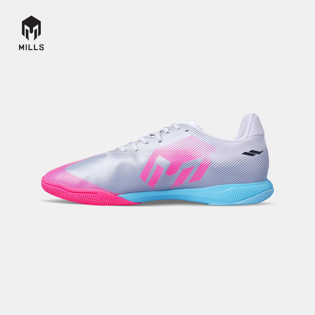 MILLS SEPATU FUTSAL XYCLOPS NITROACE M1.2 MATCH IN SILVER/LAVENDER/HOT.PINK 9408504