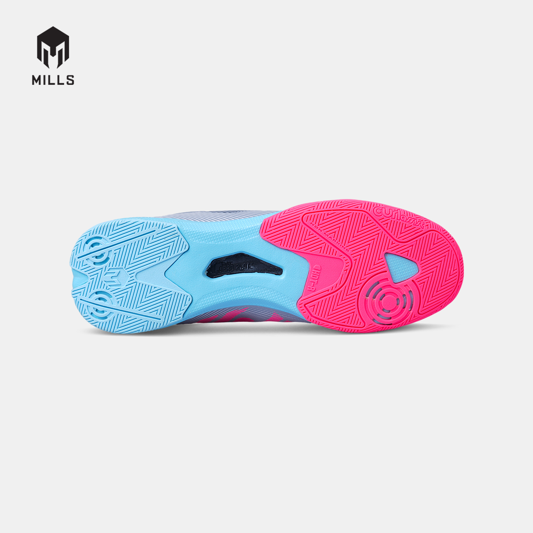 MILLS SEPATU FUTSAL XYCLOPS NITROACE M1.2 MATCH IN SILVER/LAVENDER/HOT.PINK 9408504