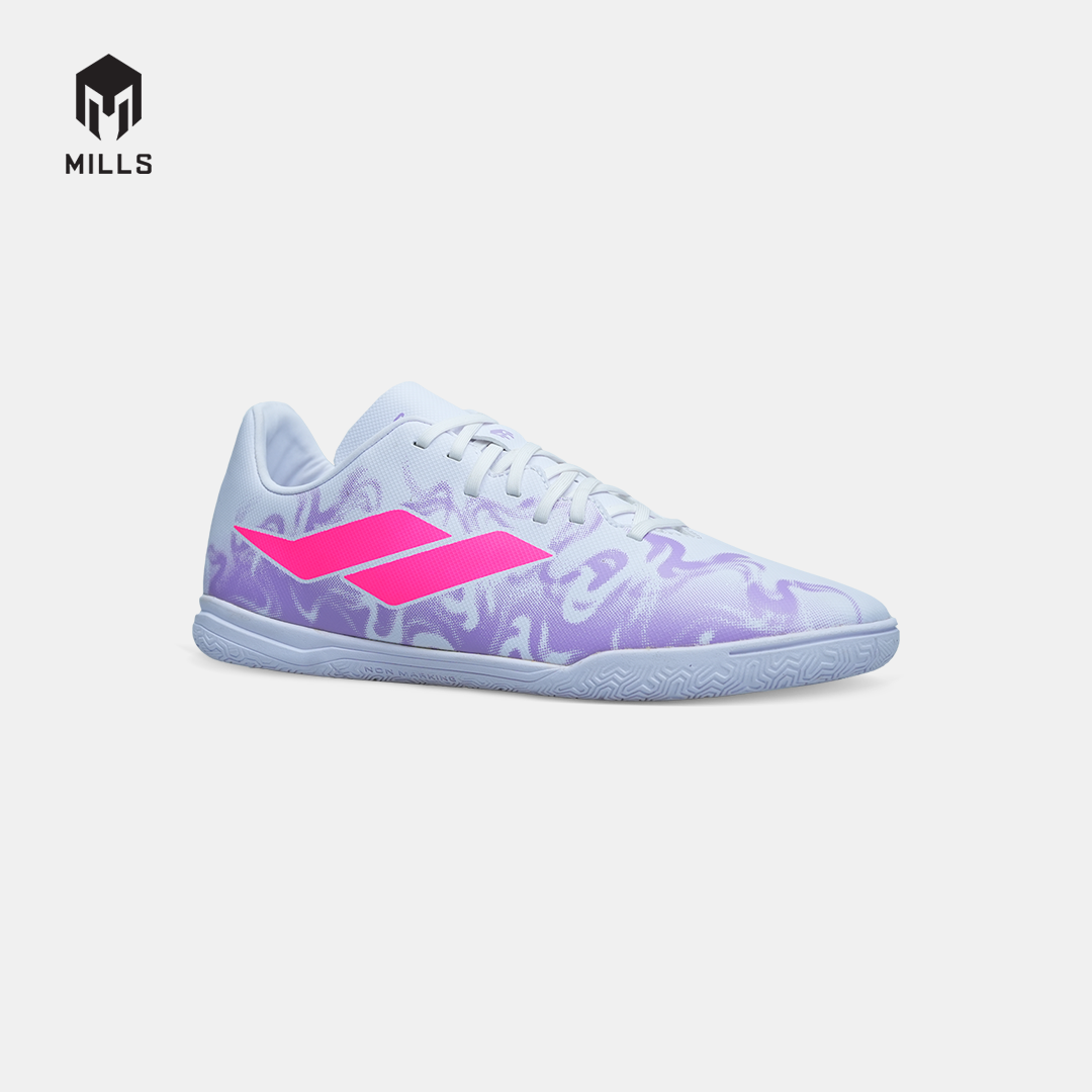 MILLS SEPATU FUTSAL AURA 2.0 IN WHITE/LAVENDER/HOT.PINK 9408601