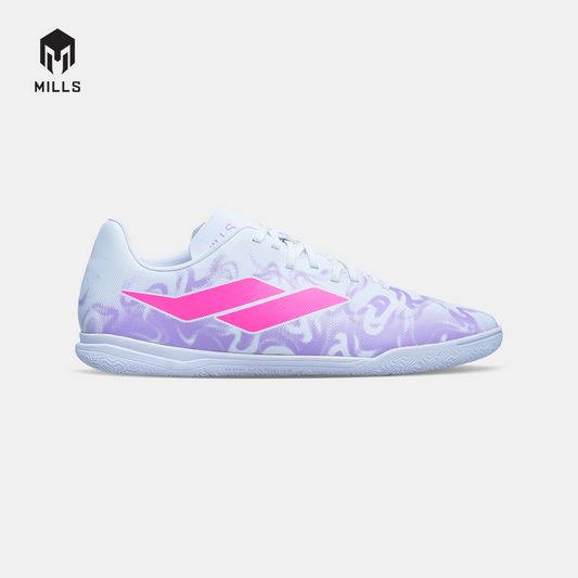 MILLS SEPATU FUTSAL AURA 2.0 IN WHITE/LAVENDER/HOT.PINK 9408601