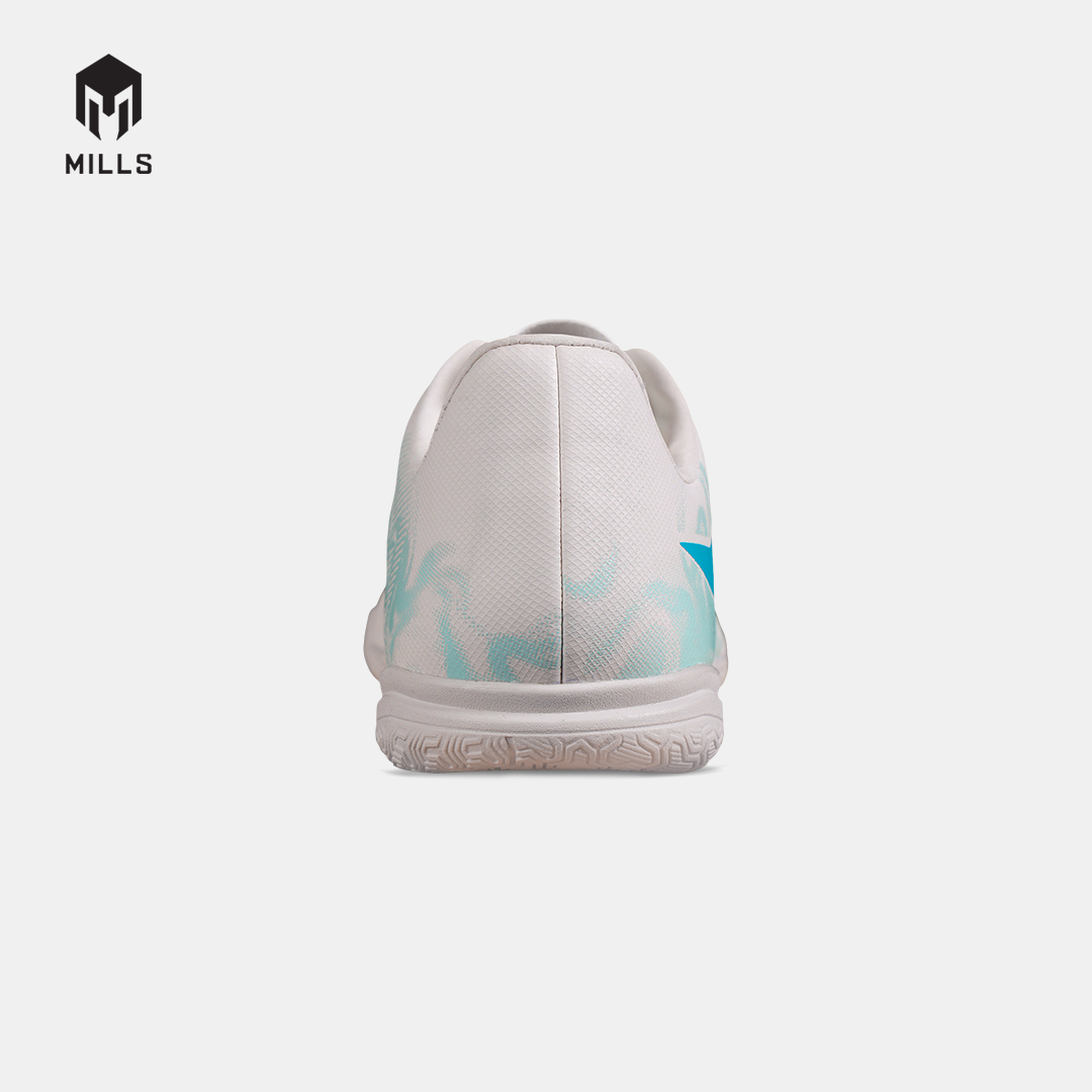 MILLS SEPATU FUTSAL AURA 2.0 IN OFF.WHITE/MISTY.TEAL/CYAN.BLUE 9408602