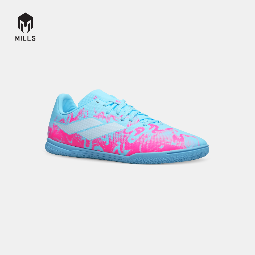 MILLS SEPATU FUTSAL AURA 2.0 IN AQUA.BLUE/HOT.PINK/WHITE 9408604