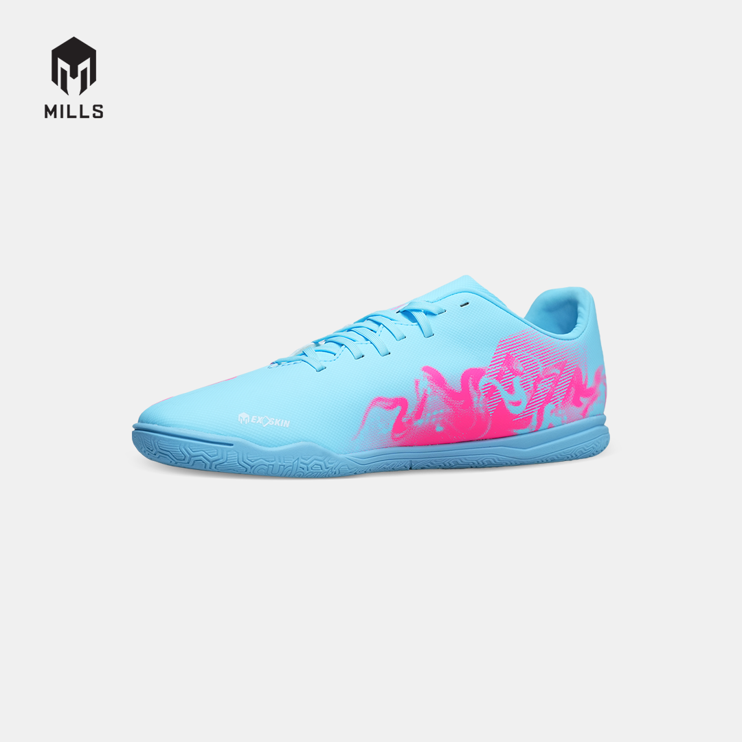 MILLS SEPATU FUTSAL AURA 2.0 IN AQUA.BLUE/HOT.PINK/WHITE 9408604