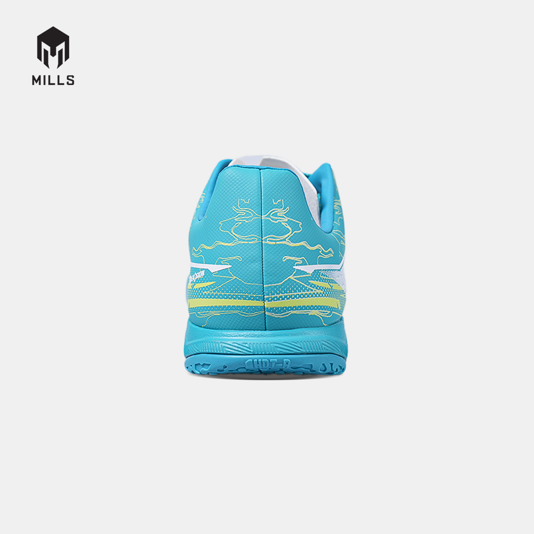 MILLS SEPATU FUTSAL NOUVA IN JAVA CYAN/GLOW LIME 9408806