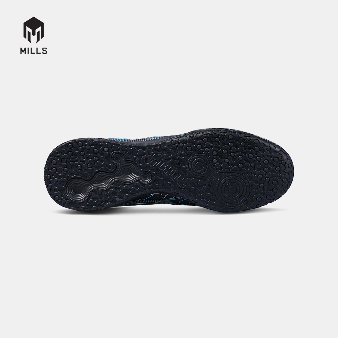 MILLS SEPATU FUTSAL NOUVA IN PHANTOM BLACK/AQUA BLUE 9408807