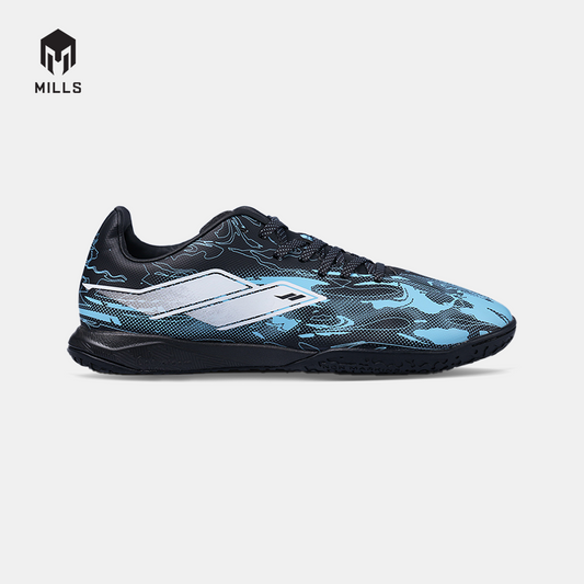 MILLS SEPATU FUTSAL NOUVA IN PHANTOM BLACK/AQUA BLUE 9408807