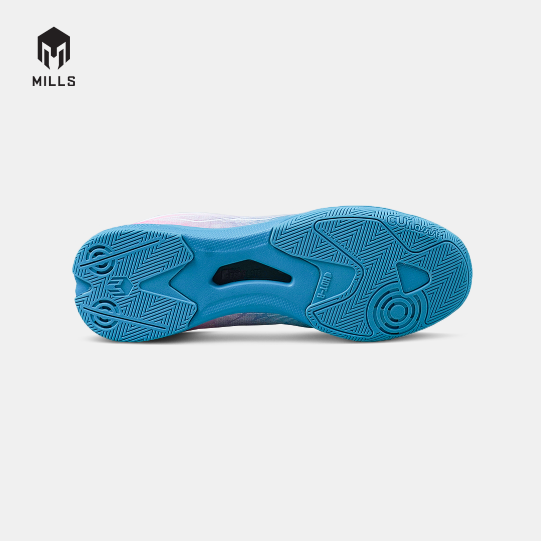 MILLS SEPATU FUTSAL XYCLOPS NITROACE M2 MATCH IN COOL WHITE/ELECTRIC PINK/JAVA CYAN 9409102