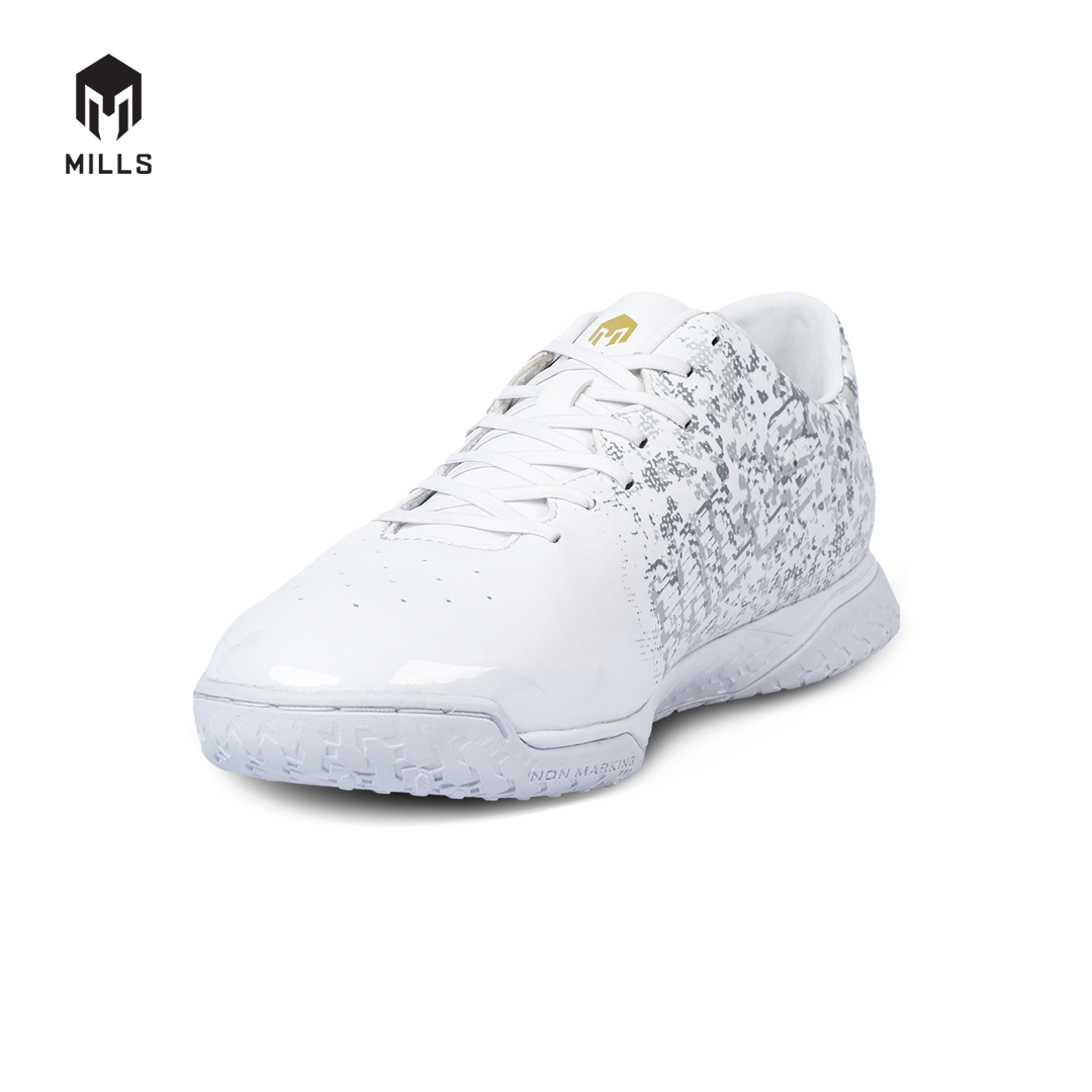 MILLS Sepatu Futsal Voltasala Heizt White / Gold 9501205