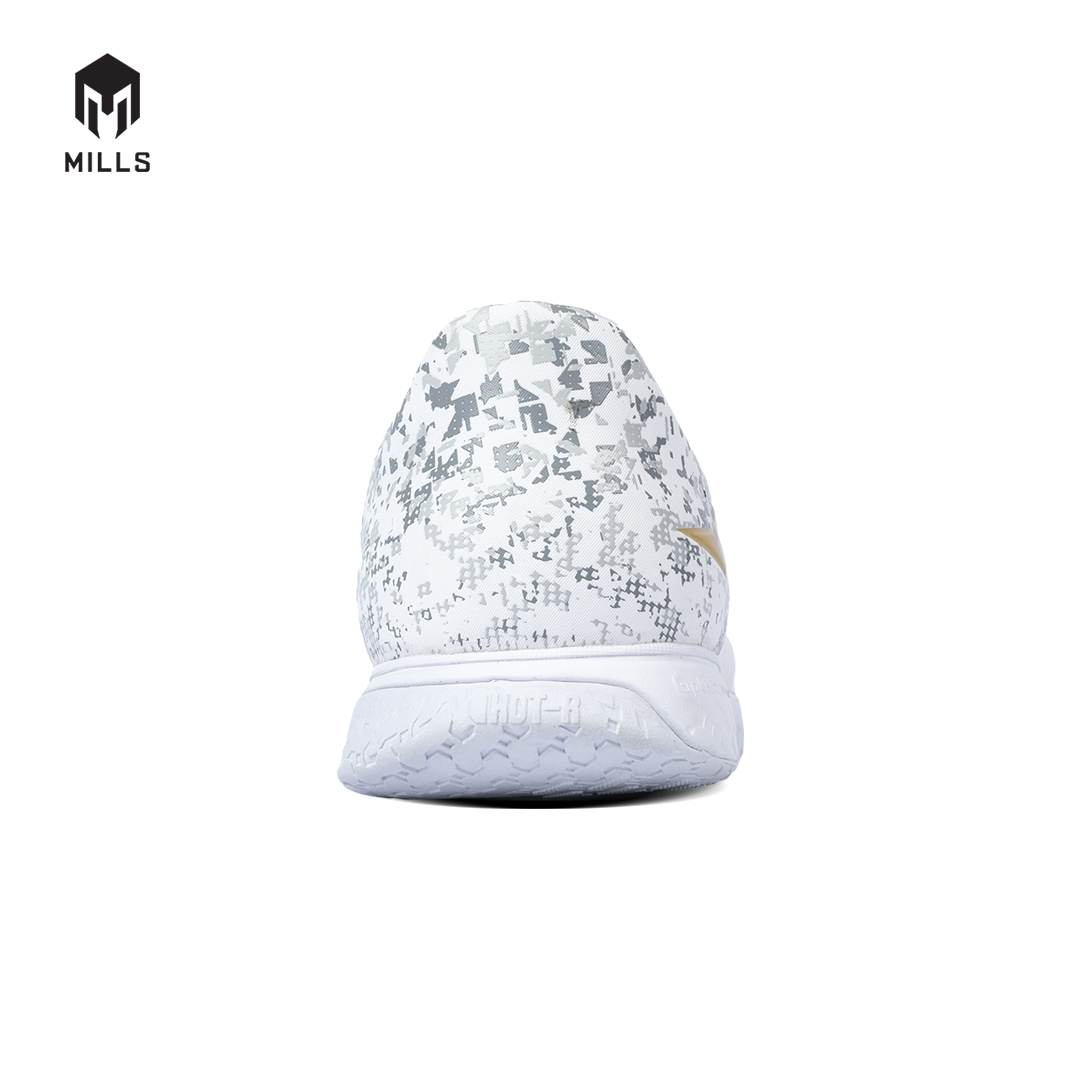 MILLS Sepatu Futsal Voltasala Heizt White / Gold 9501205