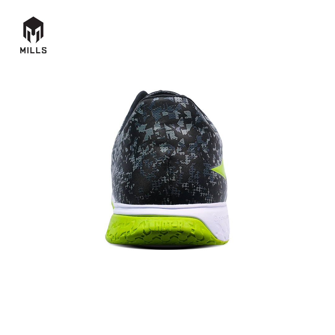 MILLS Sepatu Futsal Voltasala Heizt Black / Lime / White 9501206