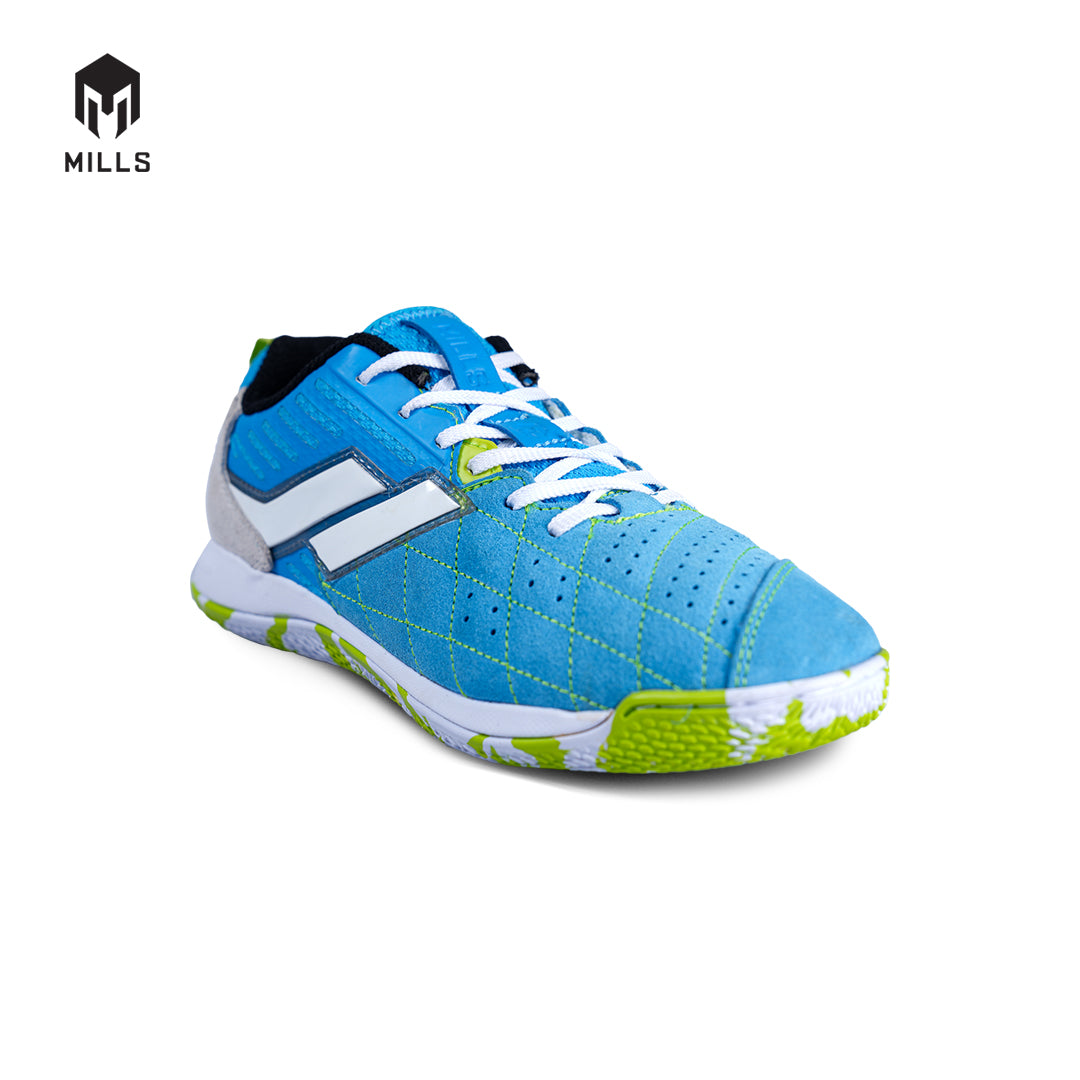 MILLS Sepatu Futsal Voltasala Pro Mephisto Ocean. Blue / White / Neon 9501401