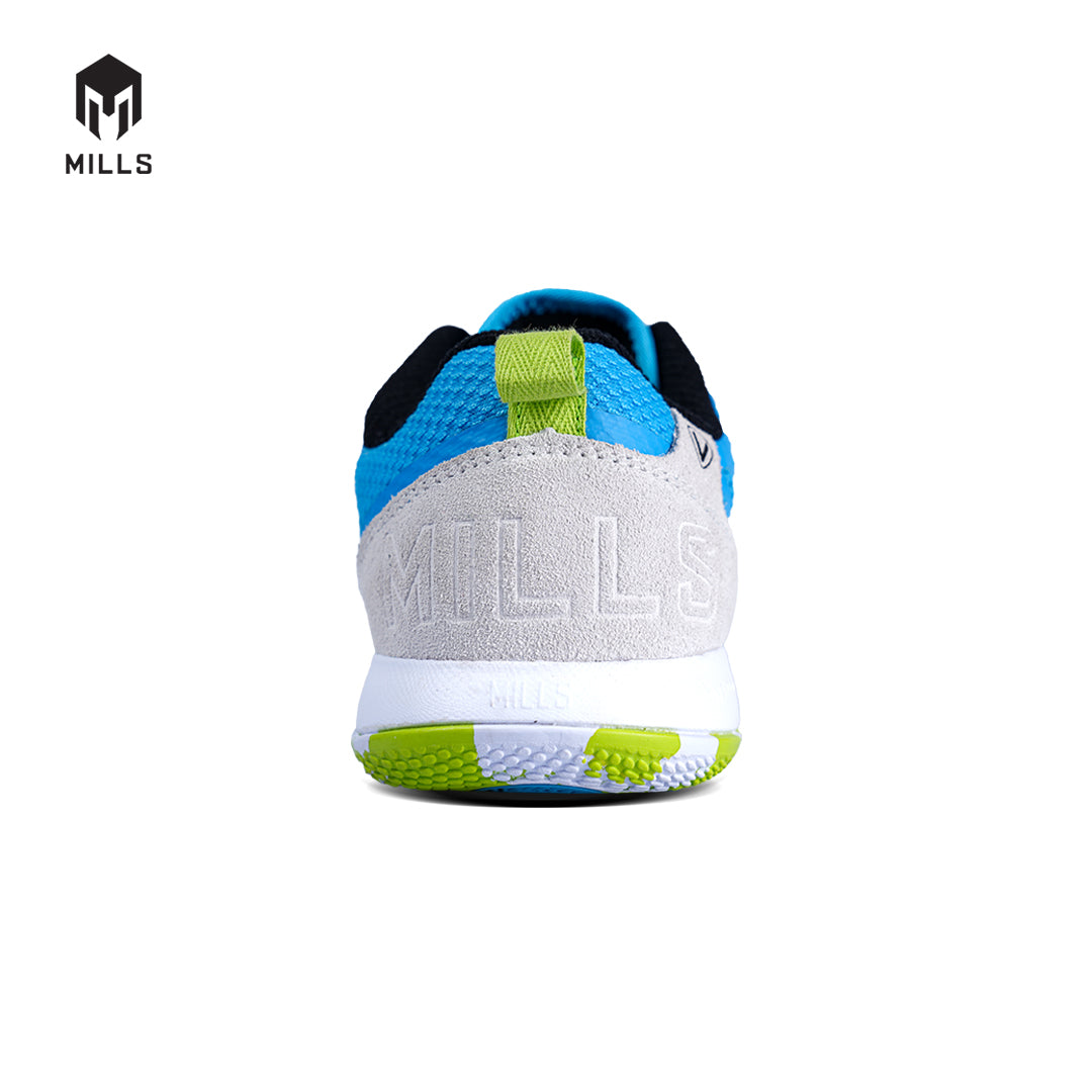 MILLS Sepatu Futsal Voltasala Pro Mephisto Ocean. Blue / White / Neon 9501401