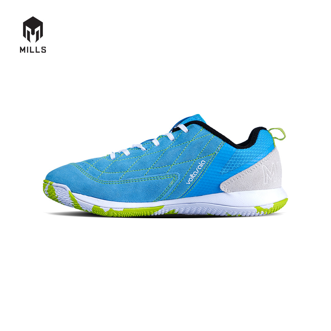 MILLS Sepatu Futsal Voltasala Pro Mephisto Ocean. Blue / White / Neon 9501401