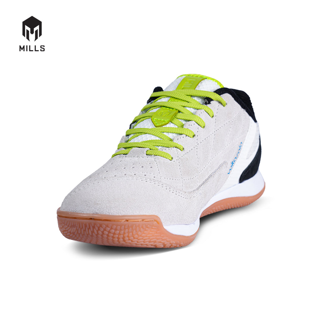 MILLS Sepatu Futsal Voltasala Pro Mephisto Off. White / Neon / Black 9501402