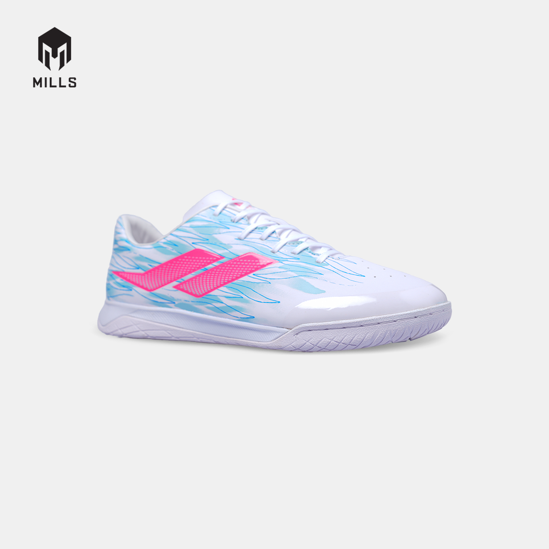MILLS SEPATU FUTSAL VOLTASALA FLARE WHITE/AQUA.BLUE/HOT.PINK 9502501