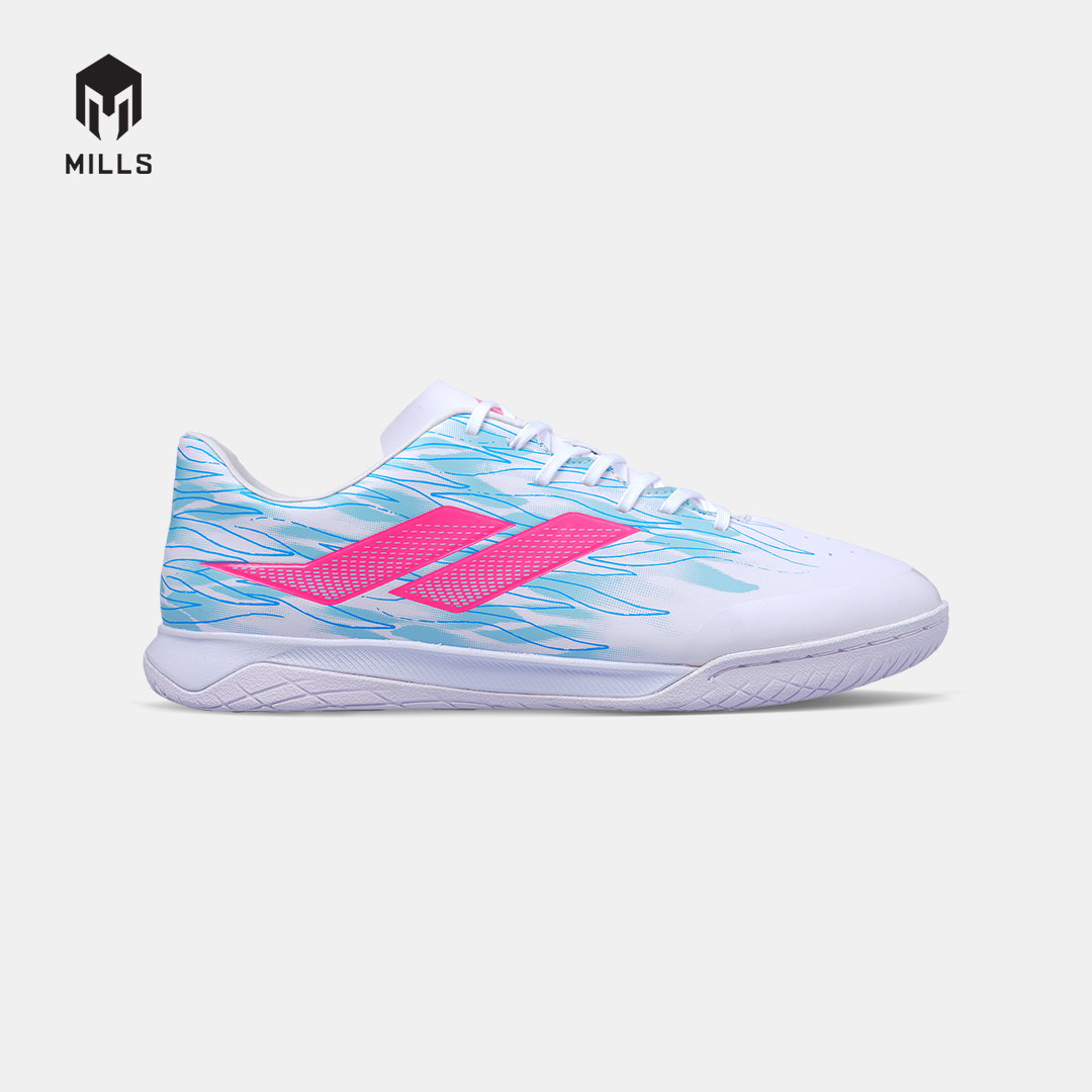MILLS SEPATU FUTSAL VOLTASALA FLARE WHITE/AQUA.BLUE/HOT.PINK 9502501