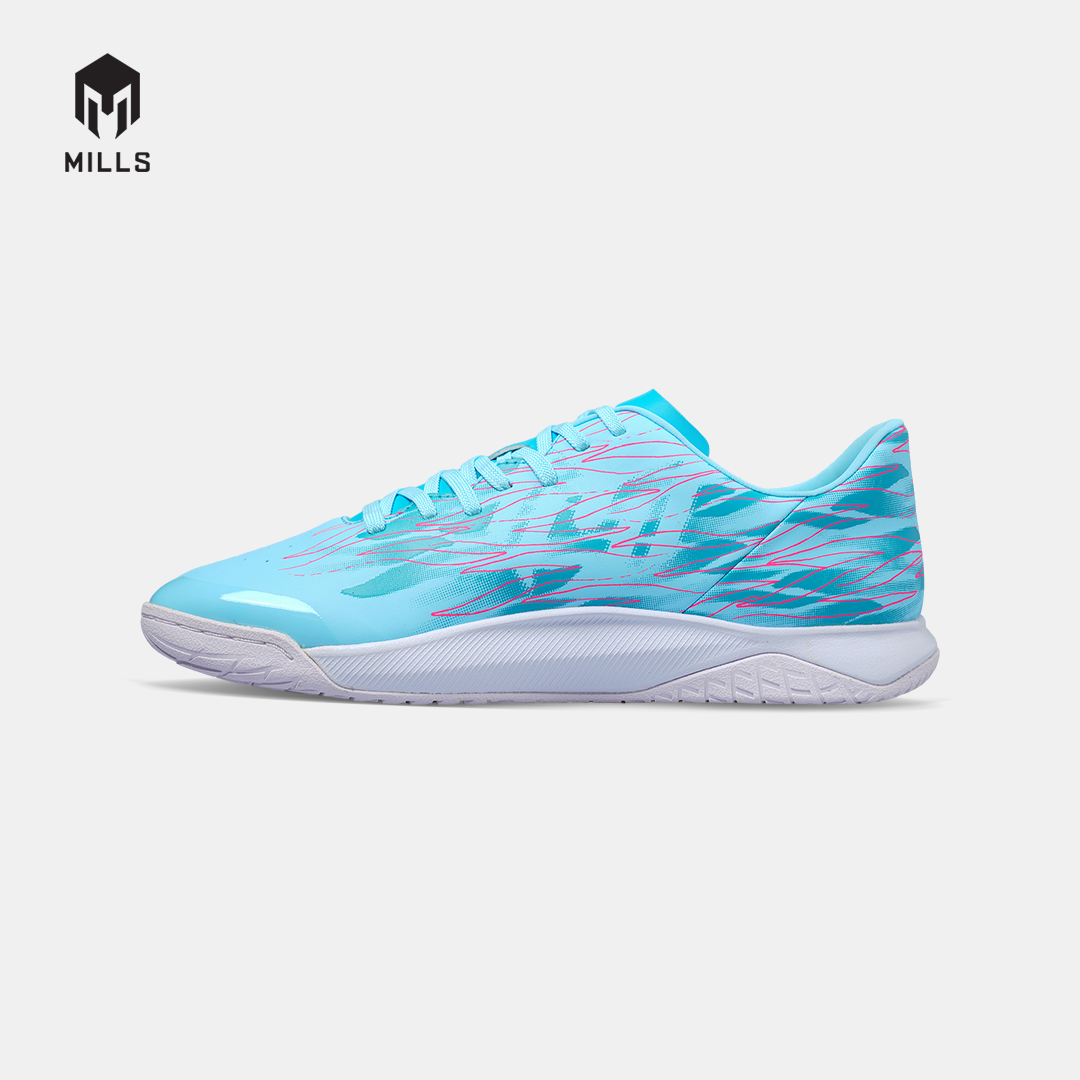 MILLS SEPATU FUTSAL VOLTASALA FLARE AQUA.BLLUE/JAVA.CYAN/WHITE 9502503