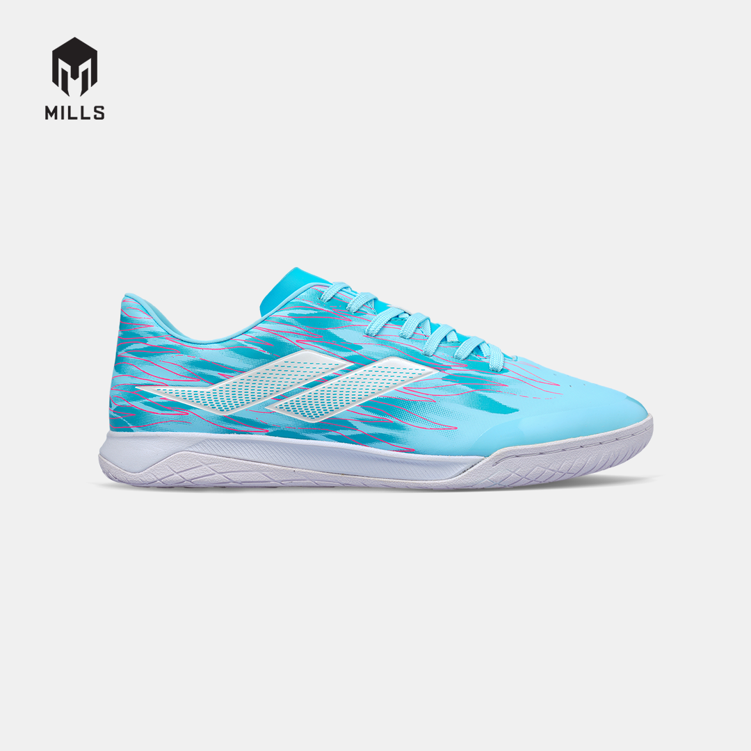 MILLS SEPATU FUTSAL VOLTASALA FLARE AQUA.BLLUE/JAVA.CYAN/WHITE 9502503