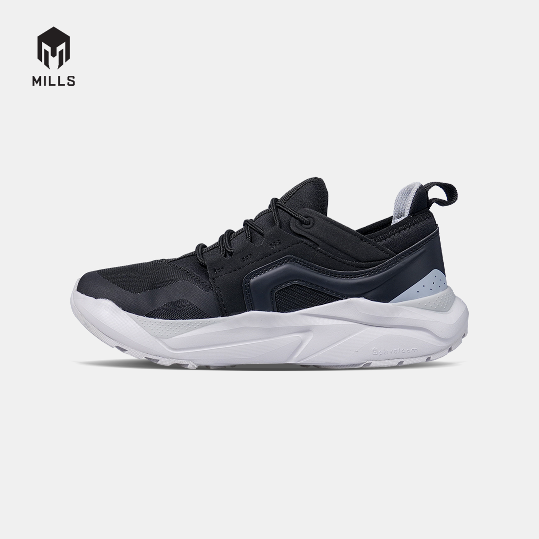 MILLS SEPATU LIFESTYLE REVOLT PHANTOM BLACK/OFF WHITE/LT.GREY 9701907