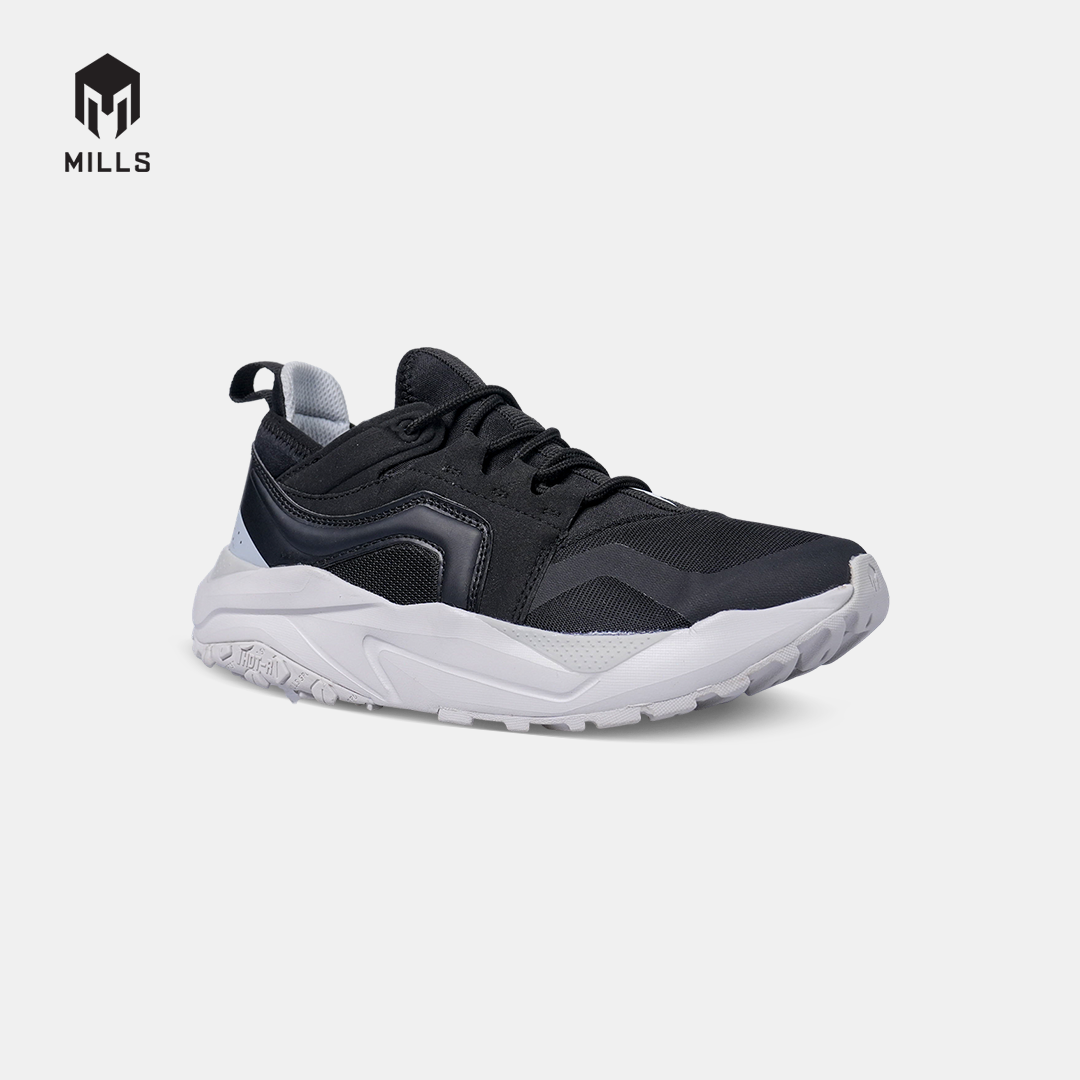 MILLS SEPATU LIFESTYLE REVOLT PHANTOM BLACK/OFF WHITE/LT.GREY 9701907
