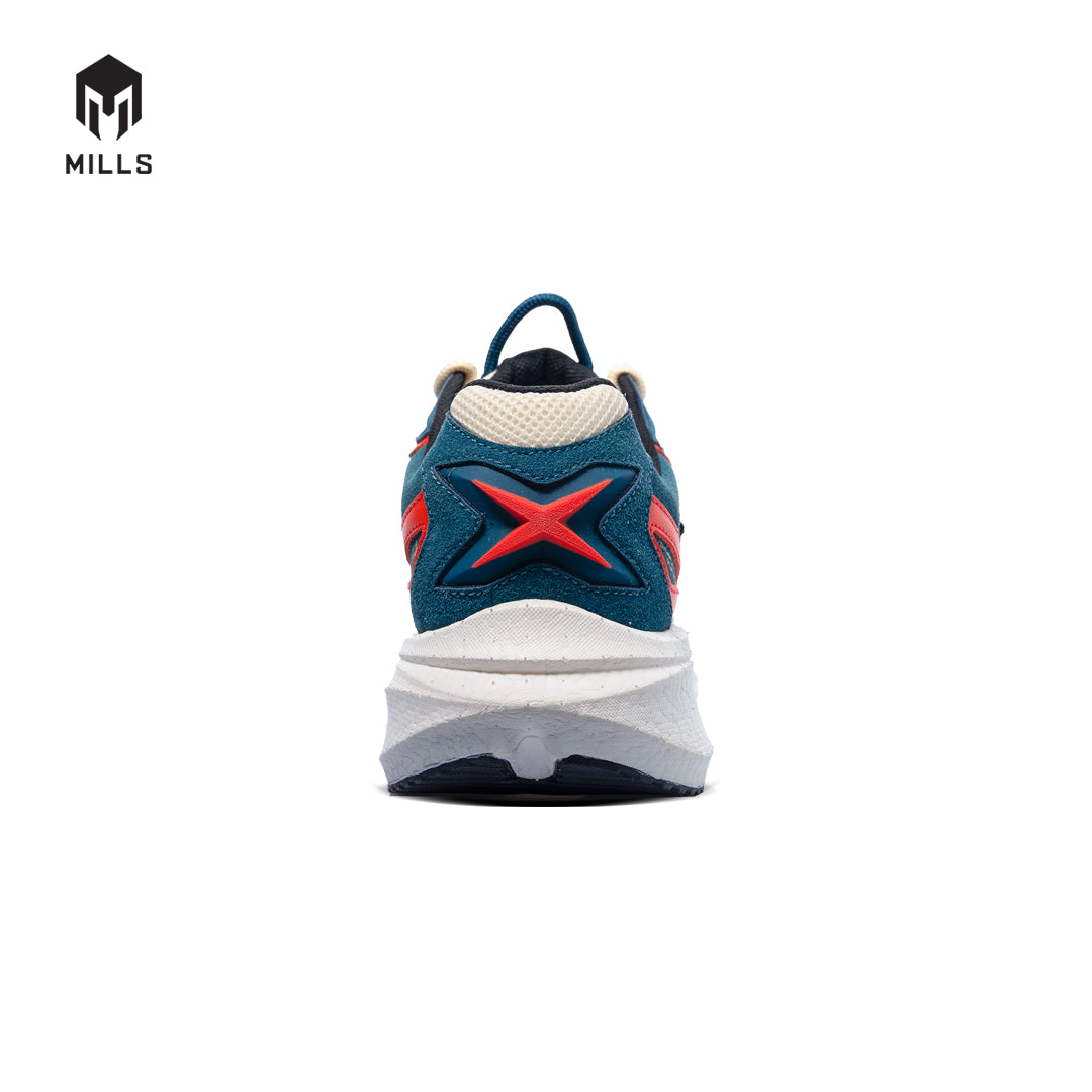 MILLS Sepatu Lifestyle Revolt Dynaplate Alpha Blue / Orange / White 9702004