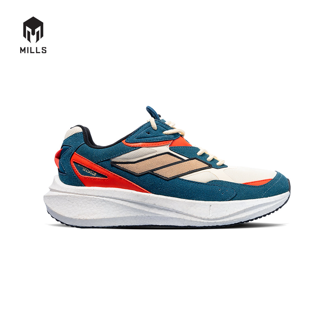 MILLS Sepatu Lifestyle Revolt Dynaplate Alpha Blue / Orange / White 9702004