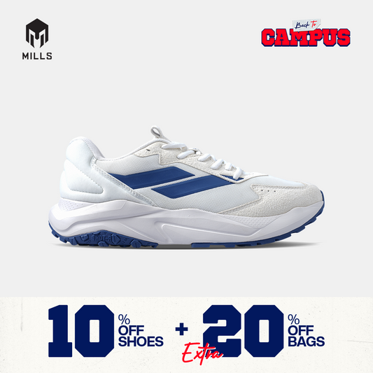 MILLS SEPATU LIFESTYLE REVOLT EDGE WHITE/BROKEN WHITE/NAVY 9702107