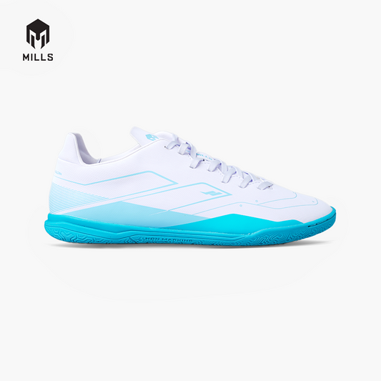 MILLS SEPATU FUTSAL VULCAN 2.0 IN JR WHITE/AQUA.BLUE/CYAN.BLUE 9803306