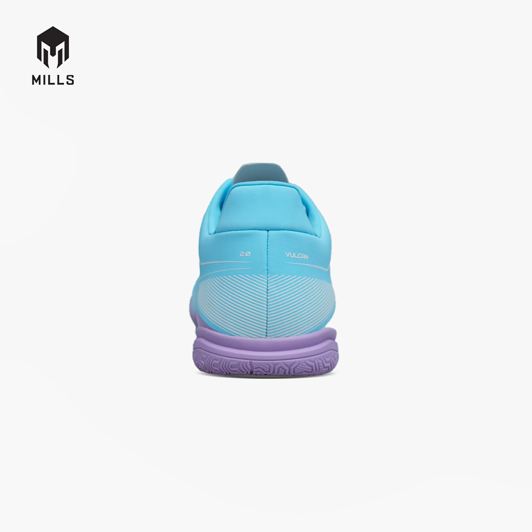 MILLS SEPATU FUTSAL VULCAN 2.0 IN JR AQUA.BLUE/WHITE/LAVENDER 9803307