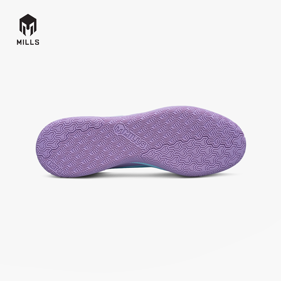 MILLS SEPATU FUTSAL VULCAN 2.0 IN JR AQUA.BLUE/WHITE/LAVENDER 9803307