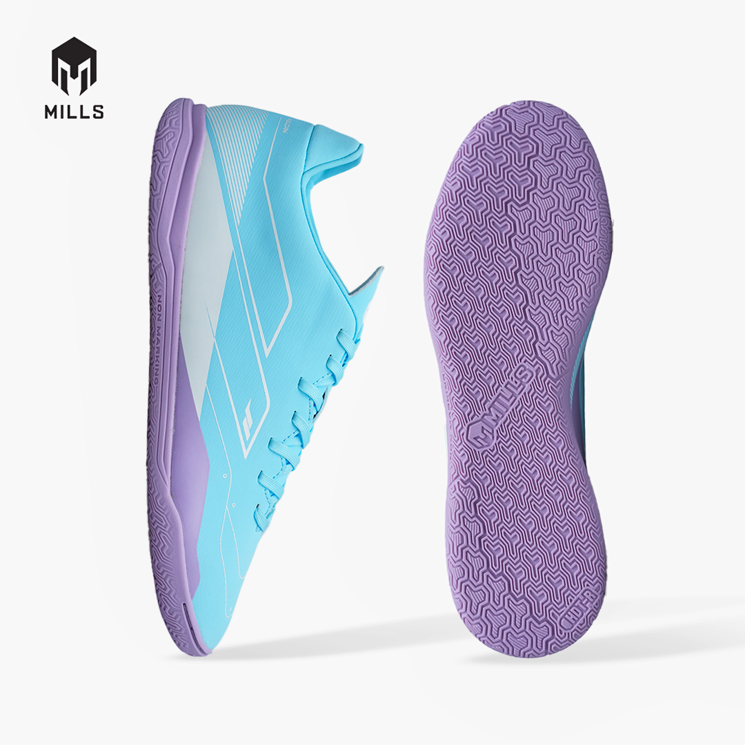 MILLS SEPATU FUTSAL VULCAN 2.0 IN JR AQUA.BLUE/WHITE/LAVENDER 9803307