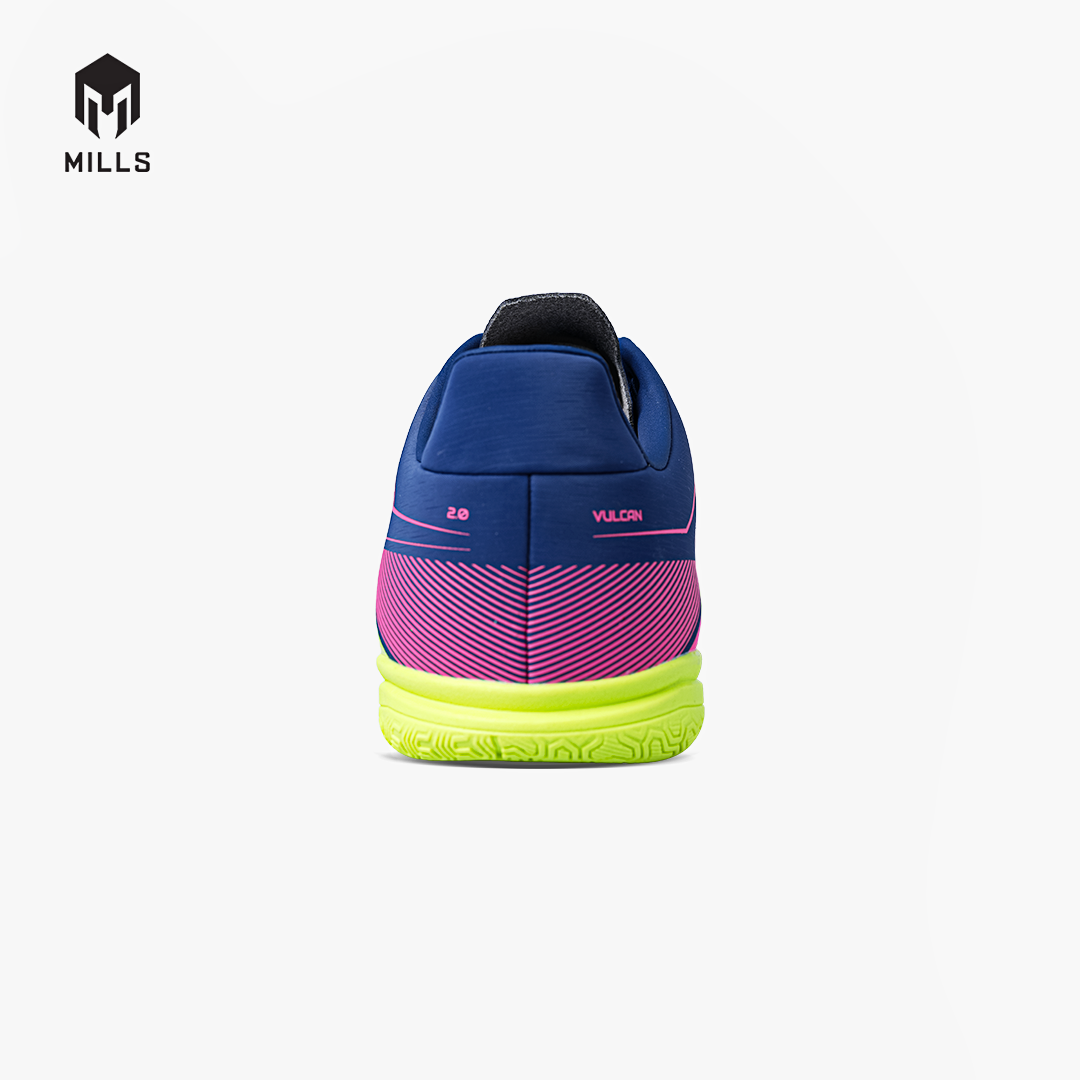 MILLS SEPATU FUTSAL VULCAN 2.0 IN JR NAVY/HOT.PINK/LASER.LIME 9803308