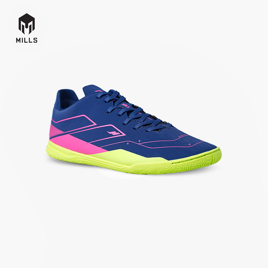 MILLS SEPATU FUTSAL VULCAN 2.0 IN JR NAVY/HOT.PINK/LASER.LIME 9803308