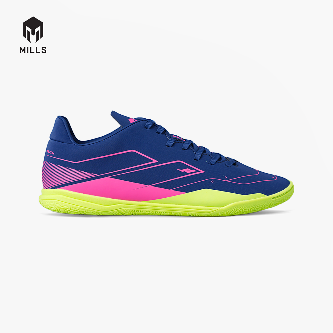 MILLS SEPATU FUTSAL VULCAN 2.0 IN JR NAVY/HOT.PINK/LASER.LIME 9803308