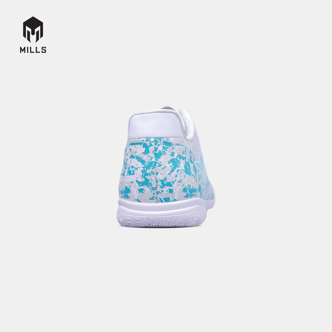 MILLS SEPATU FUTSAL GLADION IN JR WHITE/JAVA.CYAN/SOFT.GREY 9804205