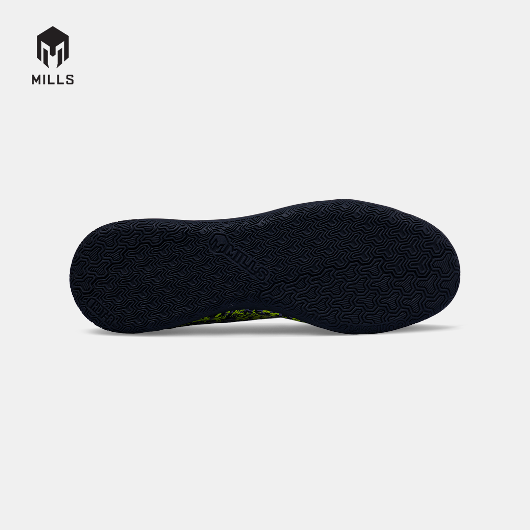 MILLS SEPATU FUTSAL GLADION IN JR DK.GREY/BLACK/FLASH.YELLOW 9804208