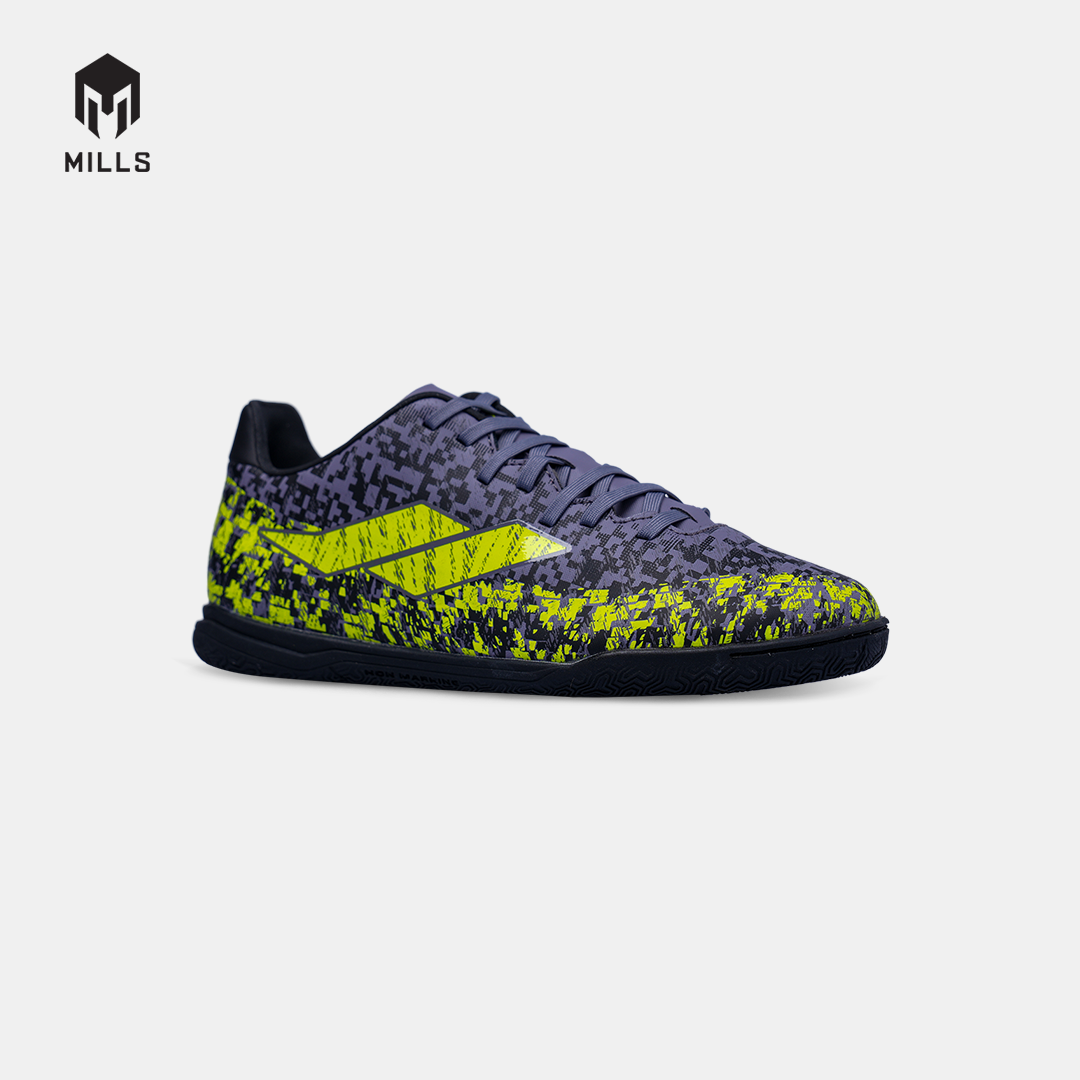 MILLS SEPATU FUTSAL GLADION IN JR DK.GREY/BLACK/FLASH.YELLOW 9804208