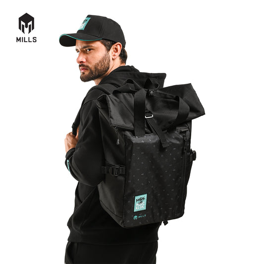 MILLS Tas Olahraga Backpack Mark Of Marc Roll Top Backpack A5 5034
