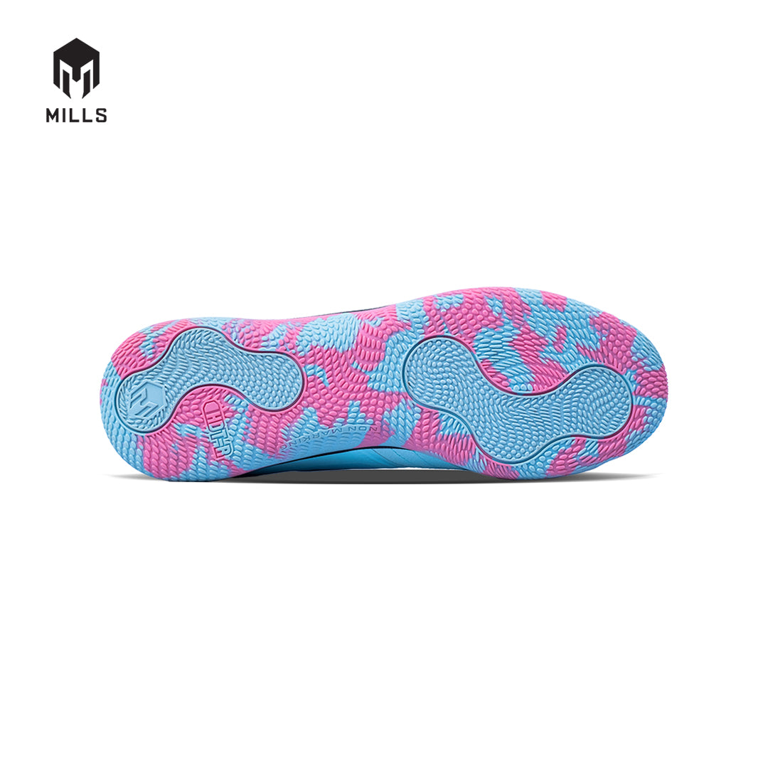 MILLS Sepatu Futsal Voltasala Pro Nemesis Sky. Blue / Black / Soft. Pink 9500908