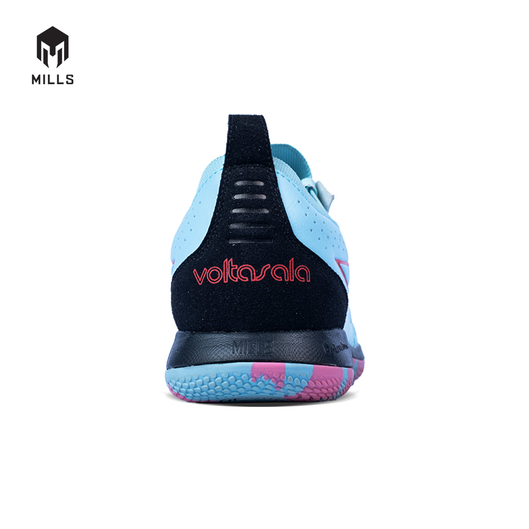 MILLS Sepatu Futsal Voltasala Pro Nemesis Sky. Blue / Black / Soft. Pink 9500908