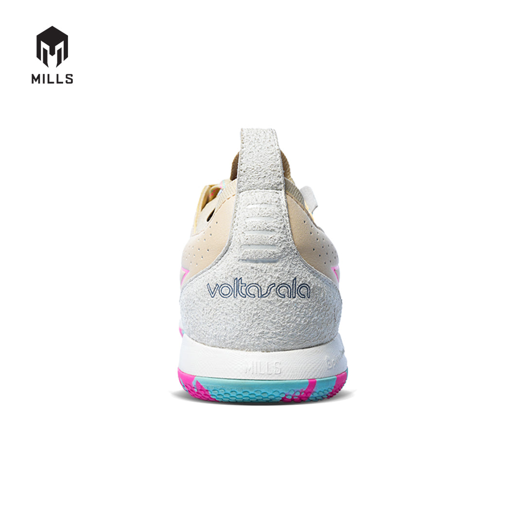 MILLS Sepatu Futsal Voltasala Pro Nemesis Beige / Pink / LT. Blue 9500909