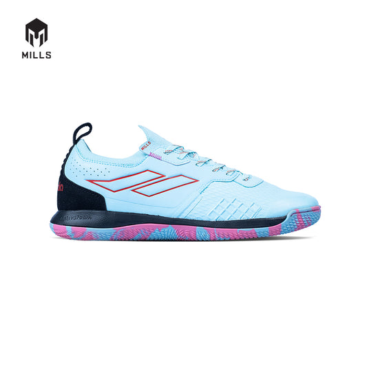 MILLS Sepatu Futsal Voltasala Pro Nemesis Sky. Blue / Black / Soft. Pink 9500908