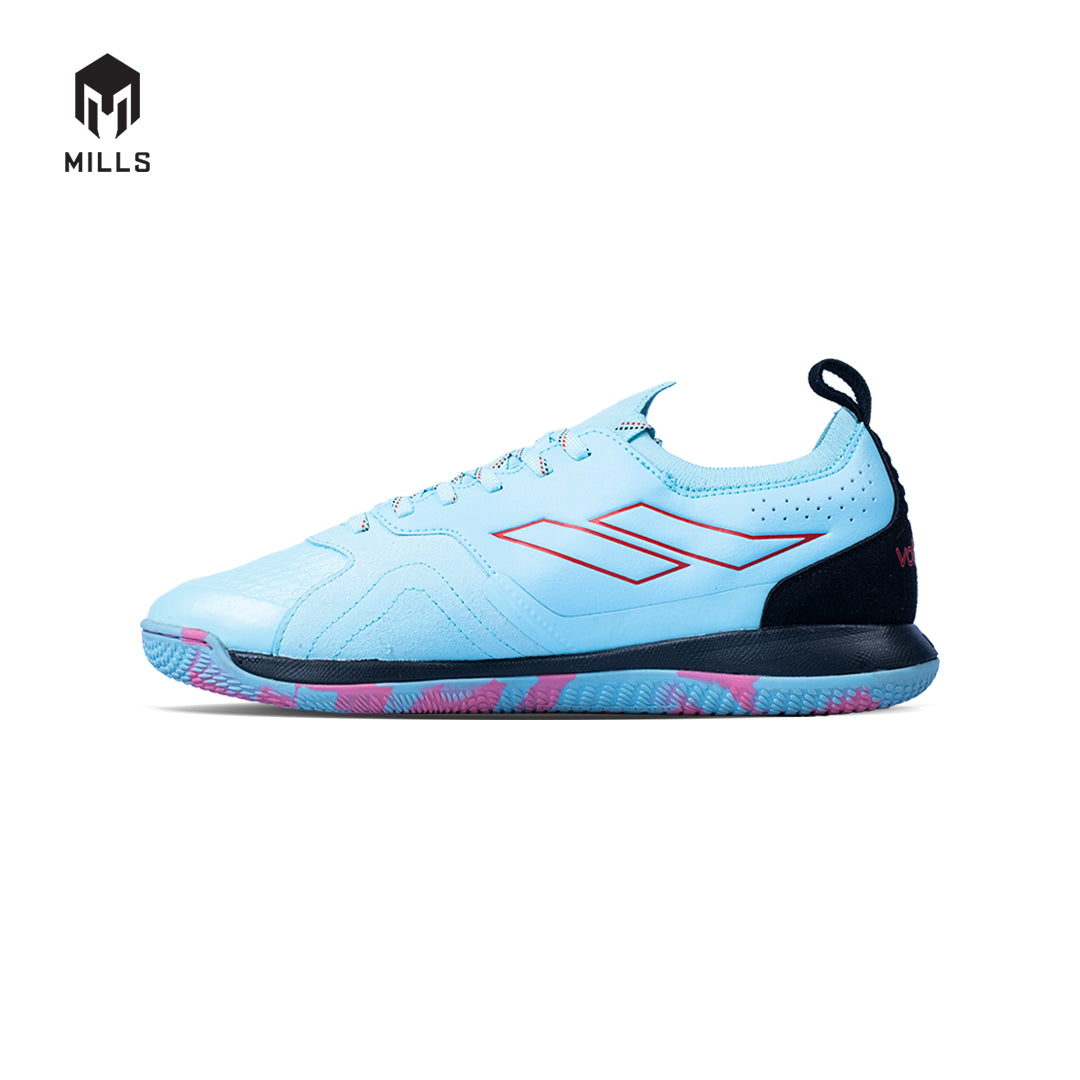 MILLS Sepatu Futsal Voltasala Pro Nemesis Sky. Blue / Black / Soft. Pink 9500908