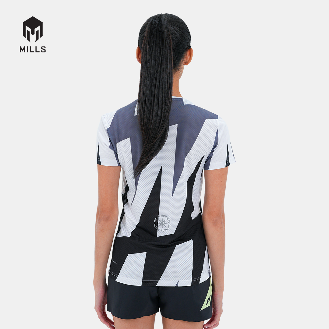 MILLS Baju Olahraga Running Enercharge Running Tshirt Women 00100114